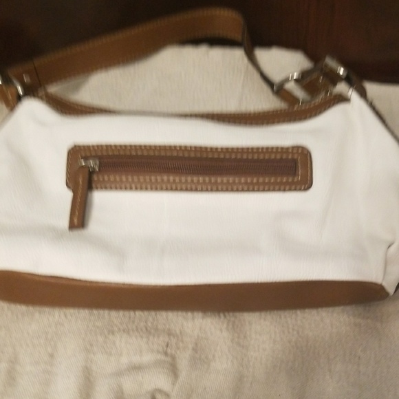 Chaps white with brown detail and buckle - Picture 3 of 7